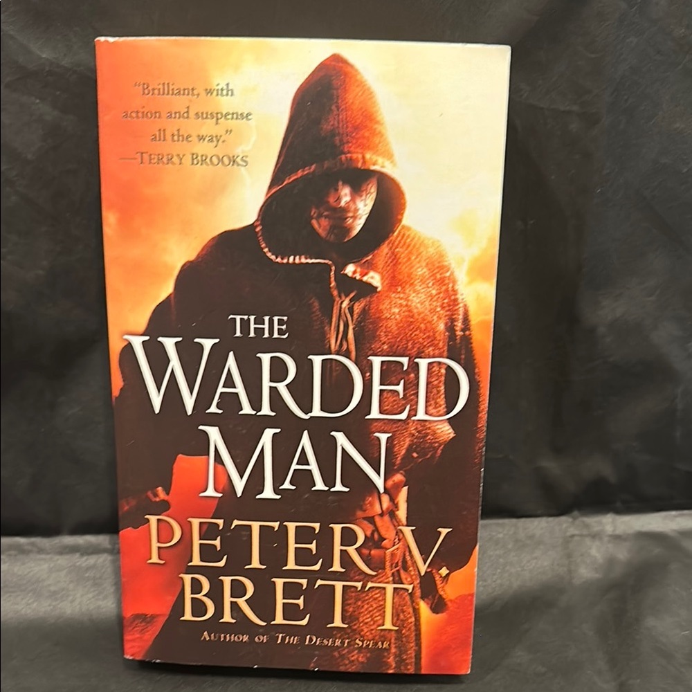 The Warded Man softcover book by Peter V. Brett - New